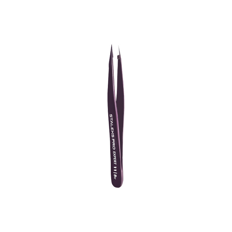 Pince à Épiler Violette Pointue 11 Type 5v Staleks Pince à Épiler Violette Pointue 11 Type 5v Staleks