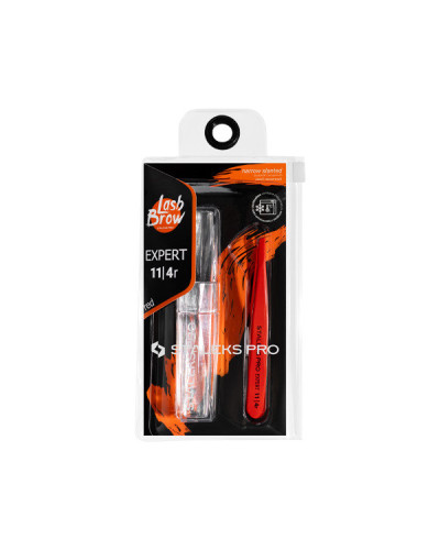 Pince à Épiler Rouge Sourcils 11 Type 4r Staleks