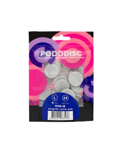 Embout-Eponge Polissoir Interchangeable Pour Pododisc Staleks 25pièces