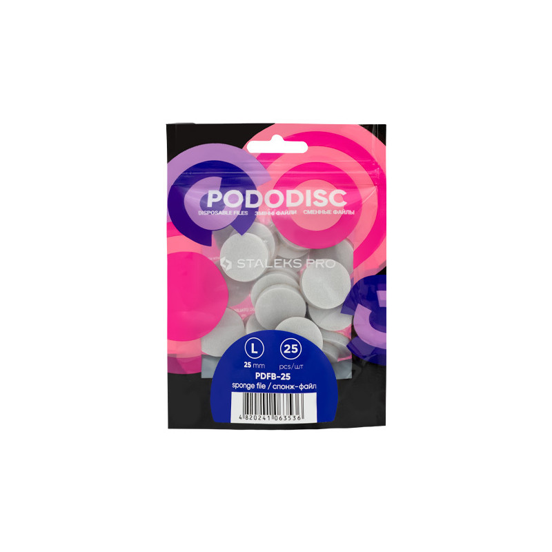 Embout-Eponge Polissoir Interchangeable Pour Pododisc Staleks 25pièces