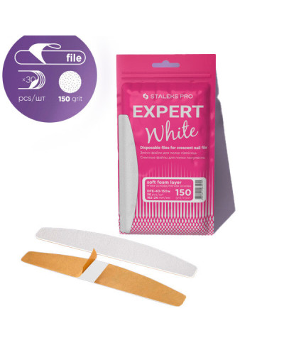 Embouts Emeris Lime à Ongles Expert 40 150 Staleks 30pcs