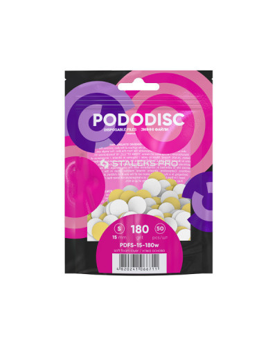 Emeri Spécial Pododisc Taille S Staleks 15mm 50pièces