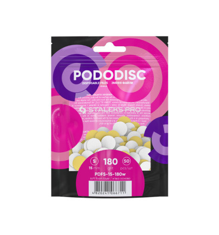 Emeri Spécial Pododisc Taille S Staleks 15mm 50pièces