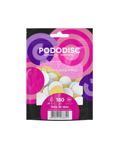Emeri Spécial Pododisc Taille L Staleks 25mm 50pièces