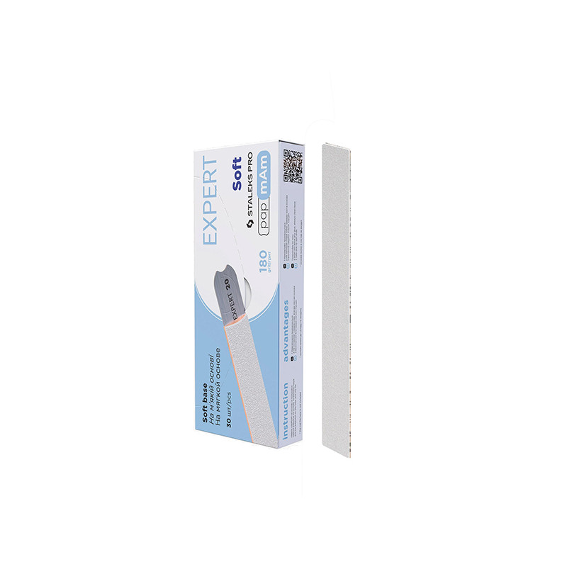 Abrasif Interchangeables Pour Lime Droite Grain 180 Staleks 25 pcs