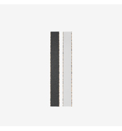Abrasif Interchangeables Pour Lime Droite Double Grain 180/240 Staleks 25 pcs