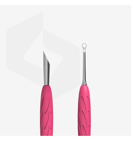 Repousse Cuticules avec Manche en Silicone "Gummy" Uniq Staleks Pro