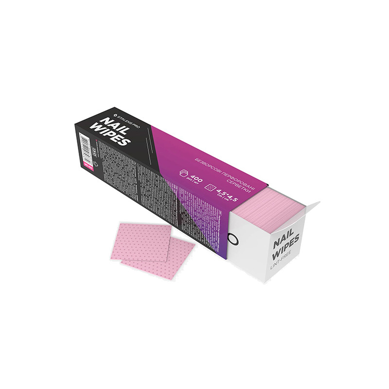 Serviettes perforées non pelucheuses 400pcs Serviettes perforées non pelucheuses 400pcs