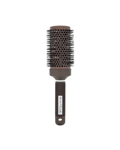 Brosse de Brushing en Céramique Marron Ø53mm BeautéLive