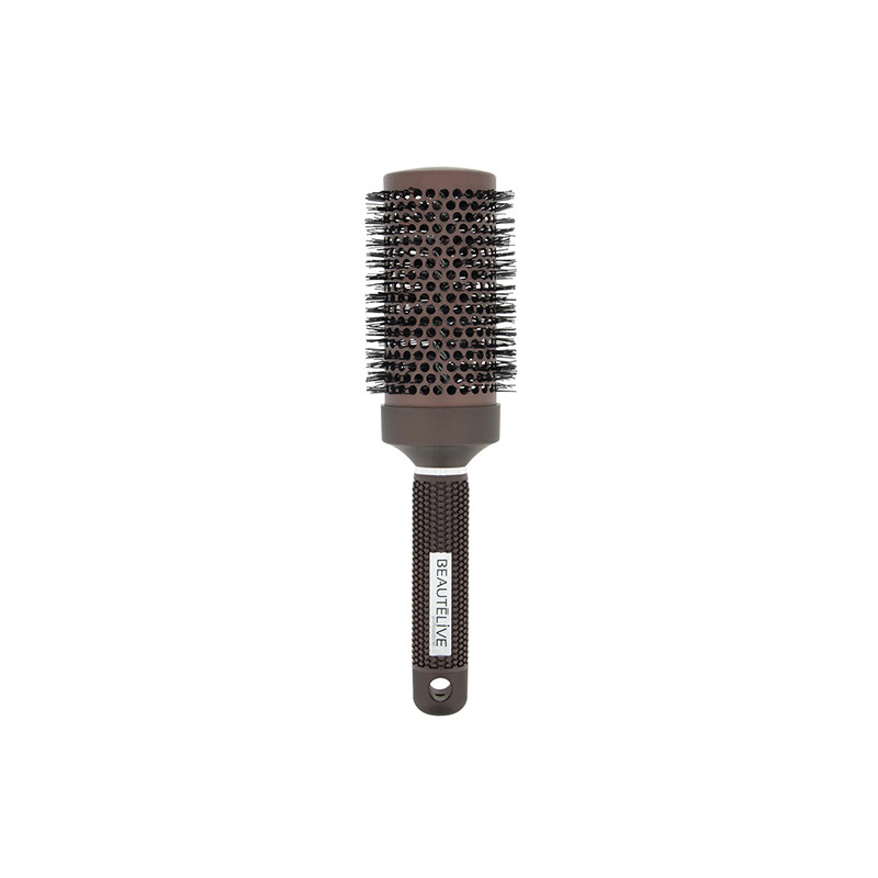 Brosse de Brushing en Céramique Marron Ø53mm BeautéLive