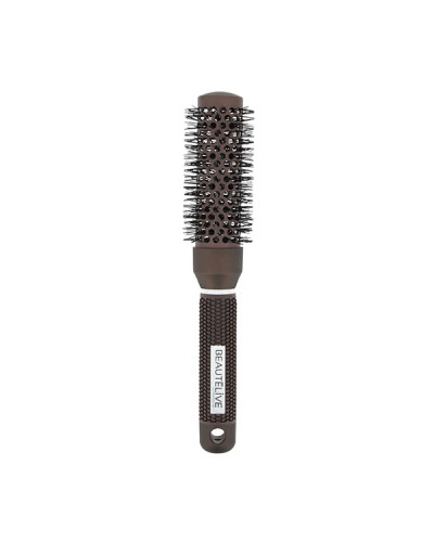 Brosse de Brushing en Céramique Marron Ø32mm BeautéLive