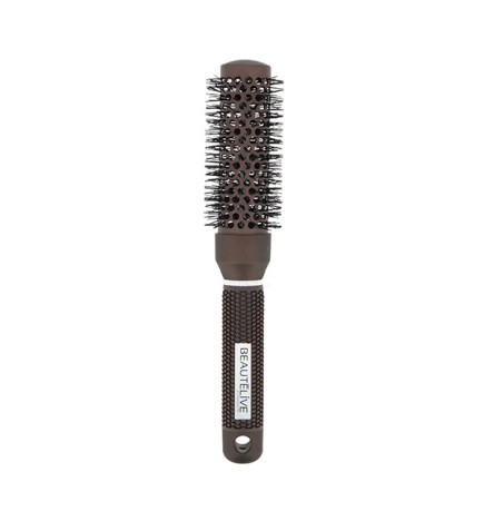 Brosse de Brushing en Céramique Marron Ø32mm BeautéLive