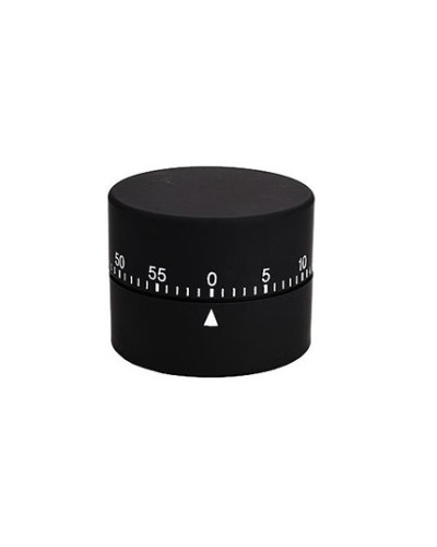 Minuteur Round Timer Noir Mat