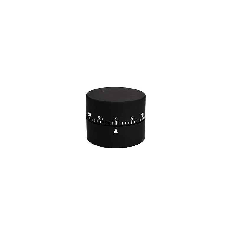 Minuteur Round Timer Noir Mat