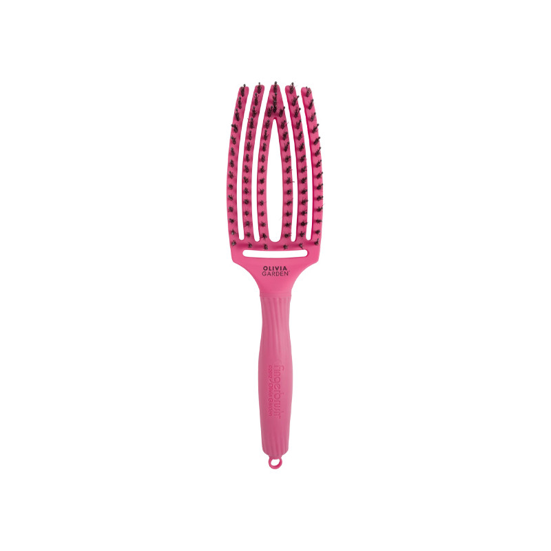 Brosse Fingerbrush Rose Sanglier Nylon Taille M Brosse Fingerbrush Rose Sanglier Nylon Taille M