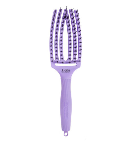 Brosse Fingerbrush Lavande Sanglier Nylon Taille M