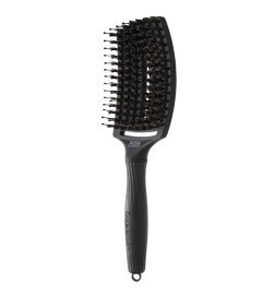Brosse Fingerbrush Noires Sanglier Nylon Taille L