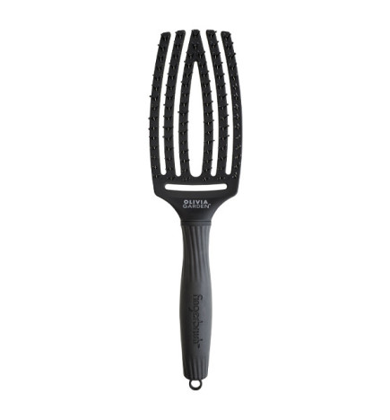 Brosse Fingerbrush Noire  Double Bristles Taille M