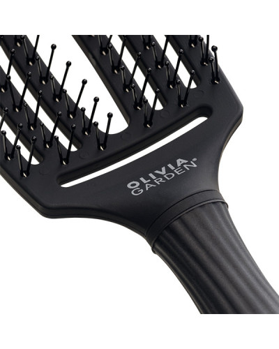 Brosse Fingerbrush Noire  Double Bristles Taille M