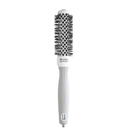 Brosse Expert Shine Blanche & Grise Ø 25 Olivia Garden