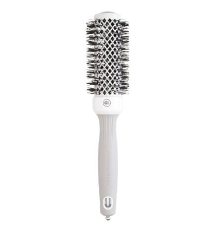 Brosse Expert Shine Blanche & Grise Ø 35 Olivia Garden