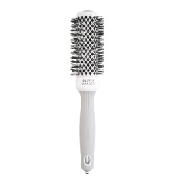 Brosse Expert Shine Blanche & Grise Ø 35 Olivia Garden