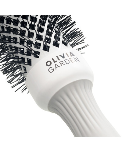 Brosse Expert Shine Blanche & Grise Ø 35 Olivia Garden