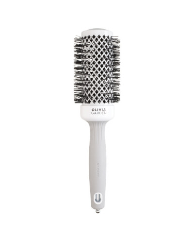 Brosse Expert Shine Blanche & Grise Ø 45 Olivia Garden