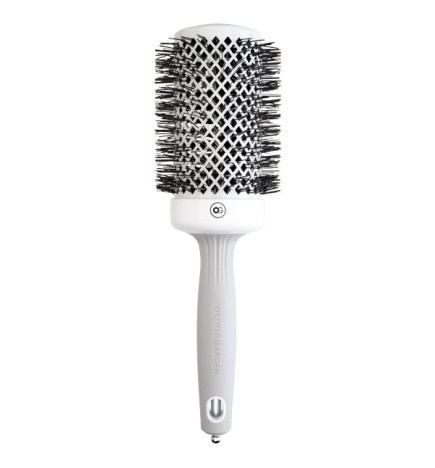Brosse Expert Shine Blanche & Grise Ø 55 Olivia Garden