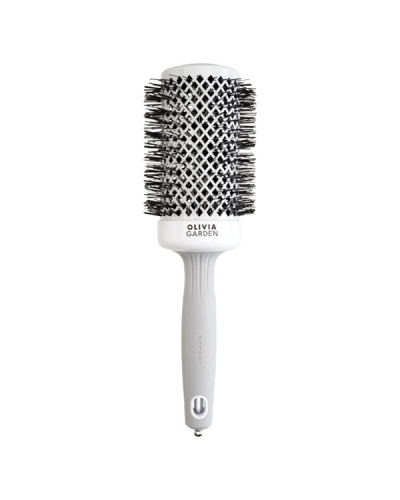 Brosse Expert Shine Blanche & Grise Ø 55 Olivia Garden