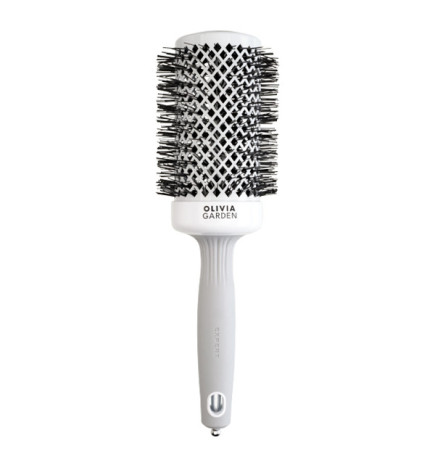 Brosse Expert Shine Blanche & Grise Ø 55 Olivia Garden