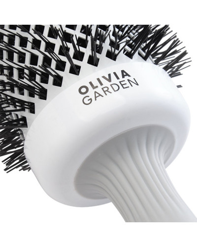 Brosse Expert Shine Blanche & Grise Ø 55 Olivia Garden