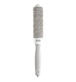 Brosse Brushing Speed XL Blanche et Grise Olivia Garden Ø25mm