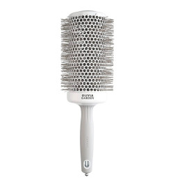 Brosse Brushing Speed XL Blanche et Grise Olivia Garden Ø65mm