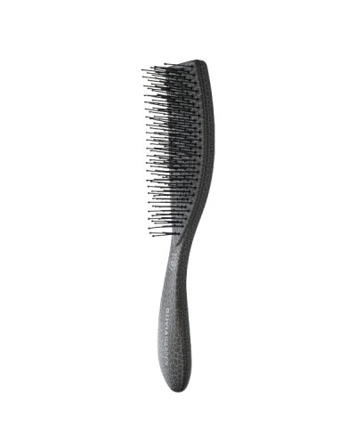 Brosse Essential Style Blend Poils Moyens Gris Olivia Garden