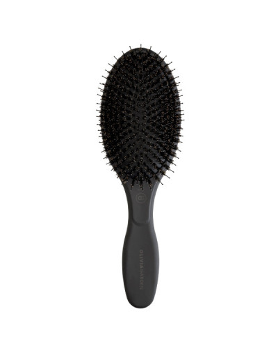Brosse Pneumatique Ovale Sanglier et Nylon Black Label