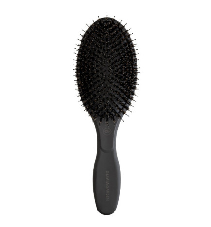 Brosse Pneumatique Ovale Sanglier et Nylon Black Label