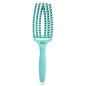 Brosse Fingerbrush Vert Pastel Sanglier Nylon Taille M