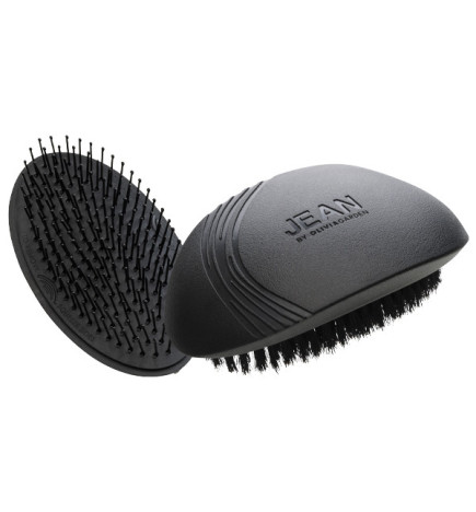 Brosse à Barbe Style Militaire en Nylon Jean by Olivia Garden