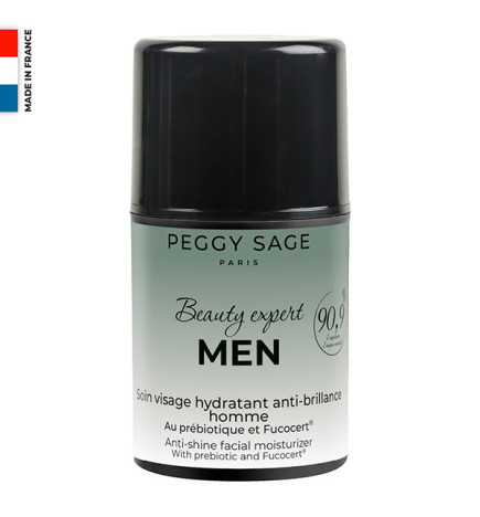 Soin Visage Hydratant Anti-brillance Homme Peggy Sage 50ml
