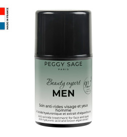 Soin Anti-Rides Visage et Yeux Homme Peggy Sage 50ml