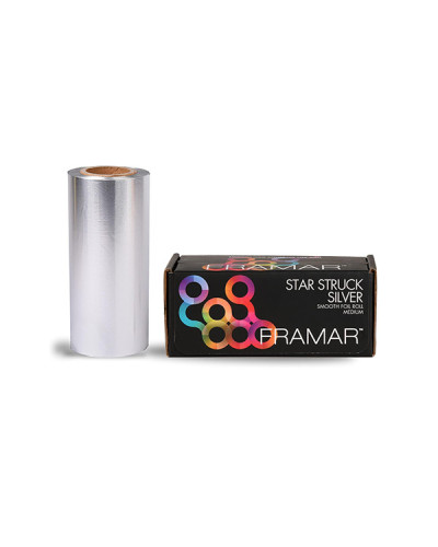 Papier Alu rouleau moyen Star Struck Silver