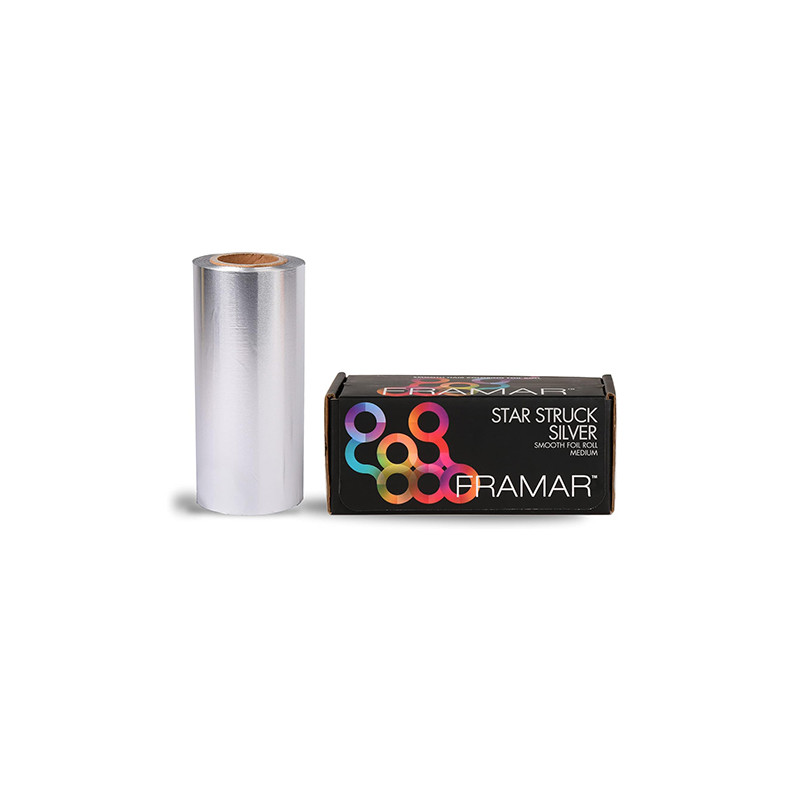 Papier Alu rouleau moyen Star Struck Silver