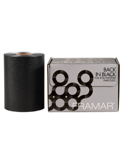Papier Alu rouleau Black in Black