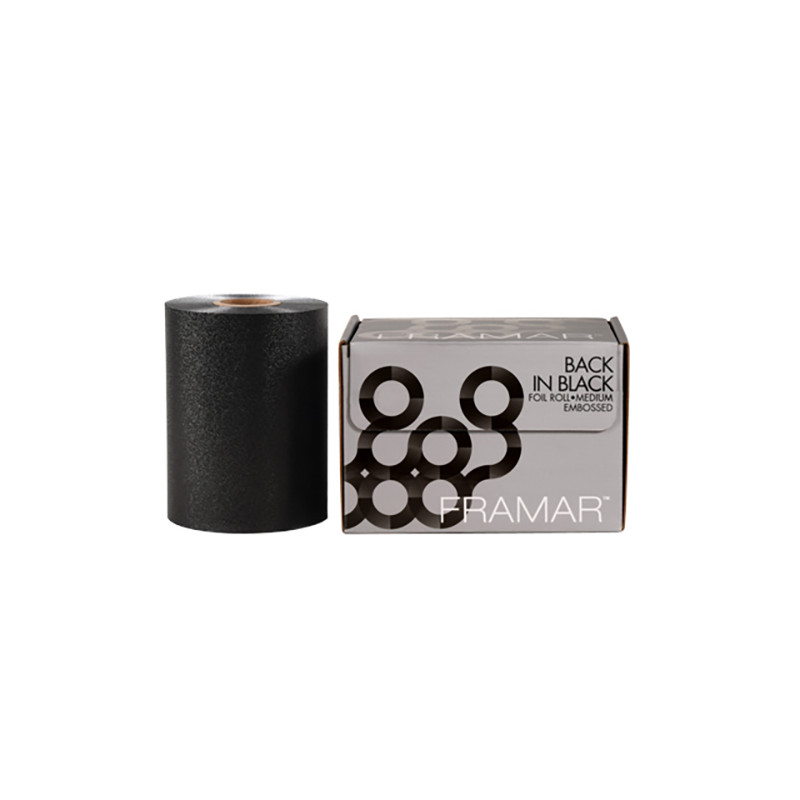 Papier Alu rouleau Black in Black