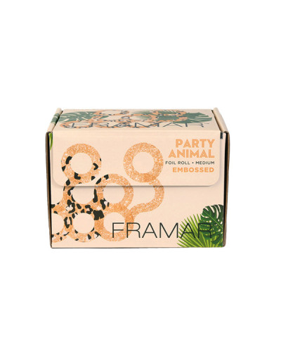 Papier Alu Party Animal Embossed Roll 97,5m Framar