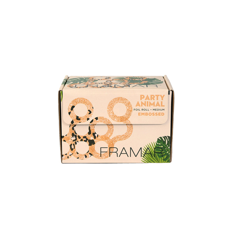 Papier Alu Party Animal Embossed Roll 97,5m Framar