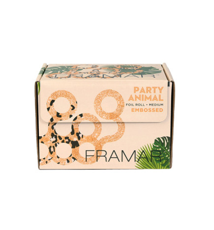 Papier Alu Party Animal Embossed Roll 97,5m Framar