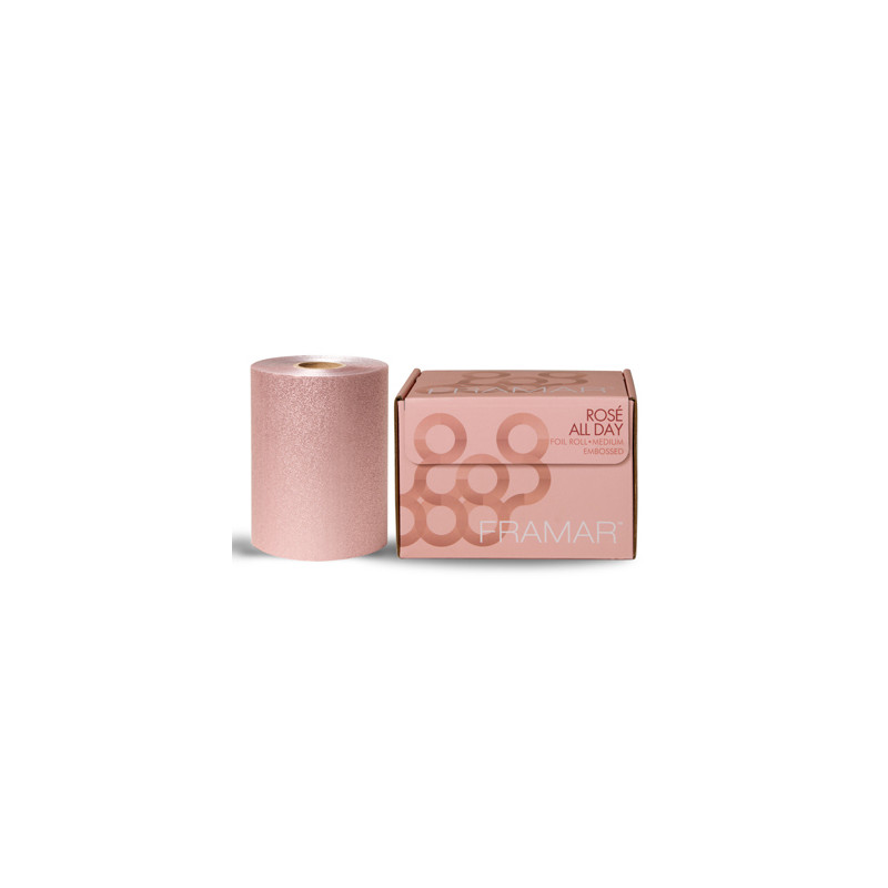 Papier Alu rouleau Rosé All Day Meduim 97.5m Papier Alu rouleau Rosé All Day Meduim 97.5m