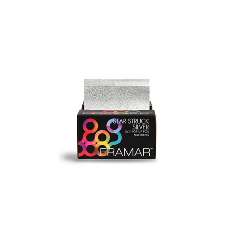 Papier Aluminium Star Struck Silver Framar x500 Papier Aluminium Star Struck Silver Framar x500